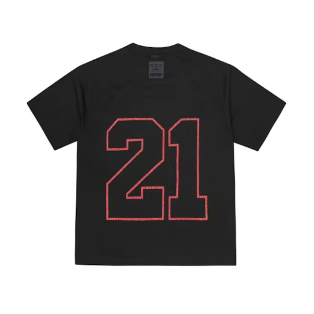 Corteiz x Slaughter Gang 21 Savage Mesh T-shirt Black
