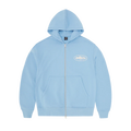 Corteiz ISLAND PUFF PRINT ZIP HOODIE [BABY BLUE]