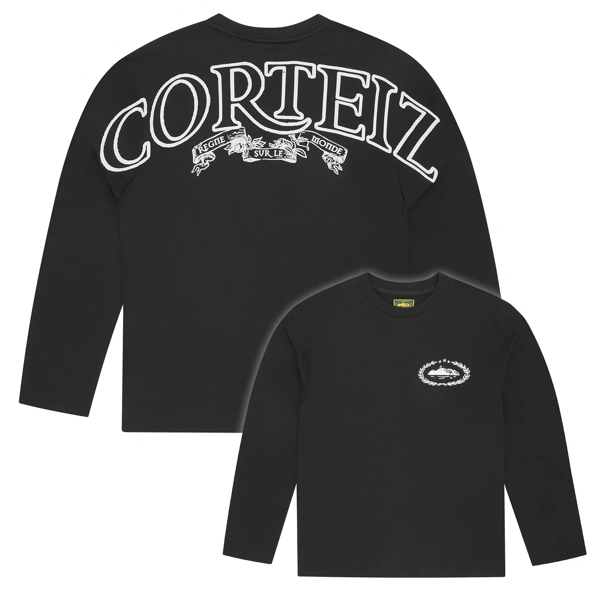 CORTEIZ ROYALE HEAVYWEIGHT TEE LS [BLACK]